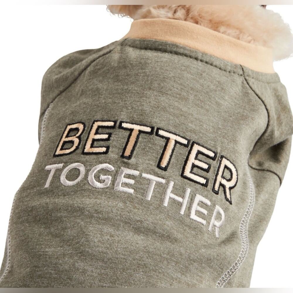 Reddy Better Together Panel Tee for Dogs S